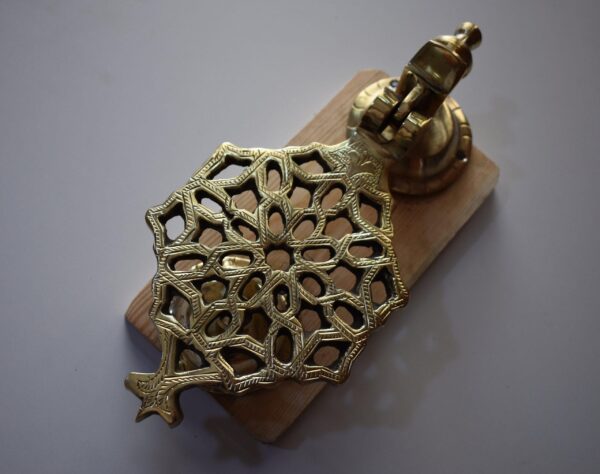 Moroccan Door Knocker Craft Made of Brass Ornate Door knocker - brass holder door knocker